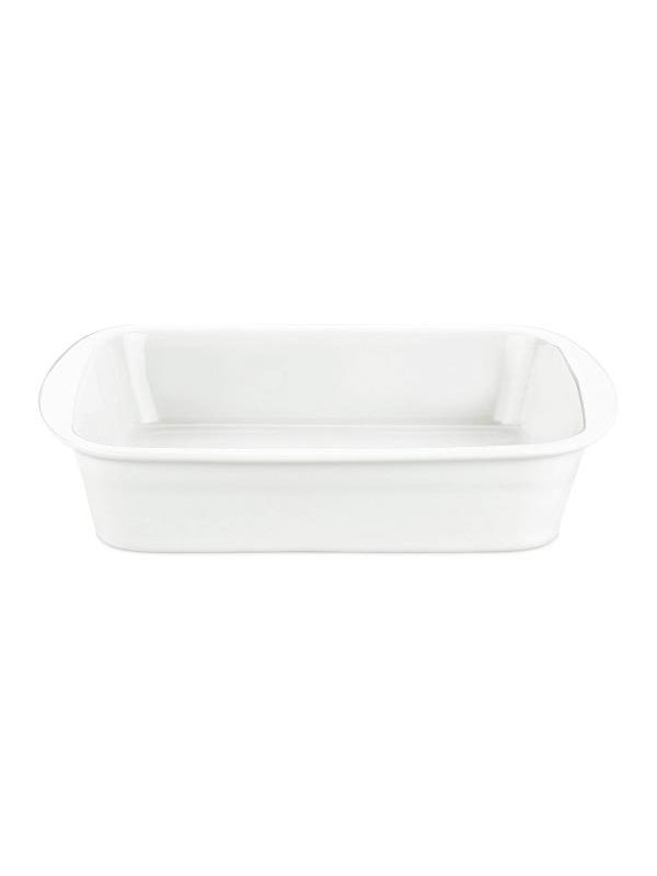 Pillivuyt Lasagne dish white