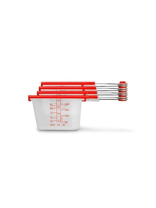 Dreamfarm Levups Red/Clear Measuring set