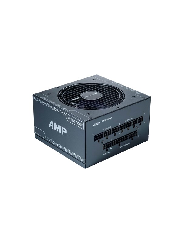 Phanteks AMP GH 850W Black Strømforsyning (PSU) - 850 Watt - 120 mm - ATX 3.1 - 80 Plus Gold sertifisert