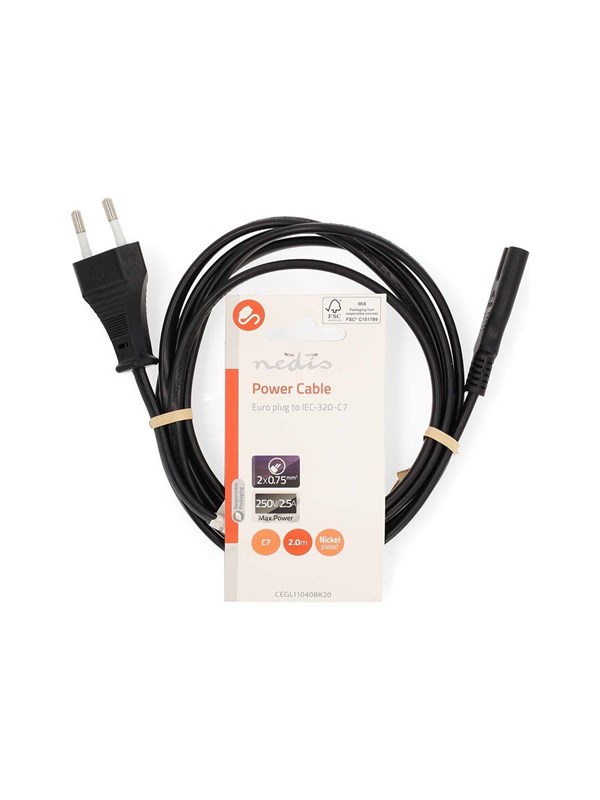 Nedis CEGL11040BK20 power cable