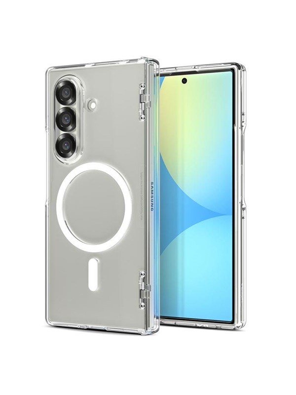 Spigen Ultra Hybrid Pro MagSafe - clear white - Samsung Galaxy Z Fold7