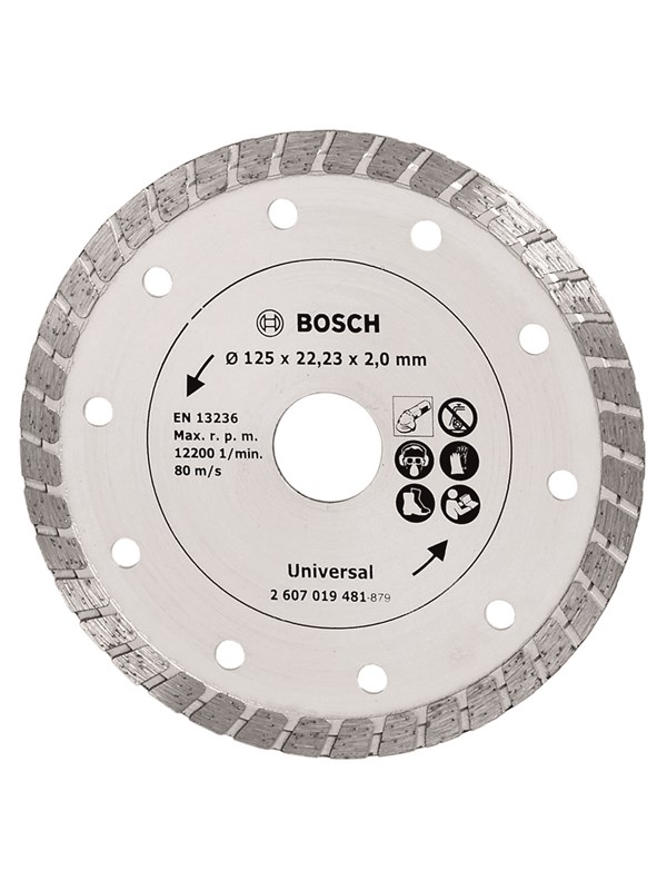 Bosch Diamantkappeskive Turbo, Ø 125 mm
