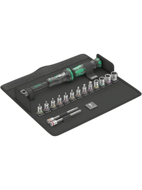 Wera Bicycle Set Torque 1 Torque Wrench Set - 16 piece