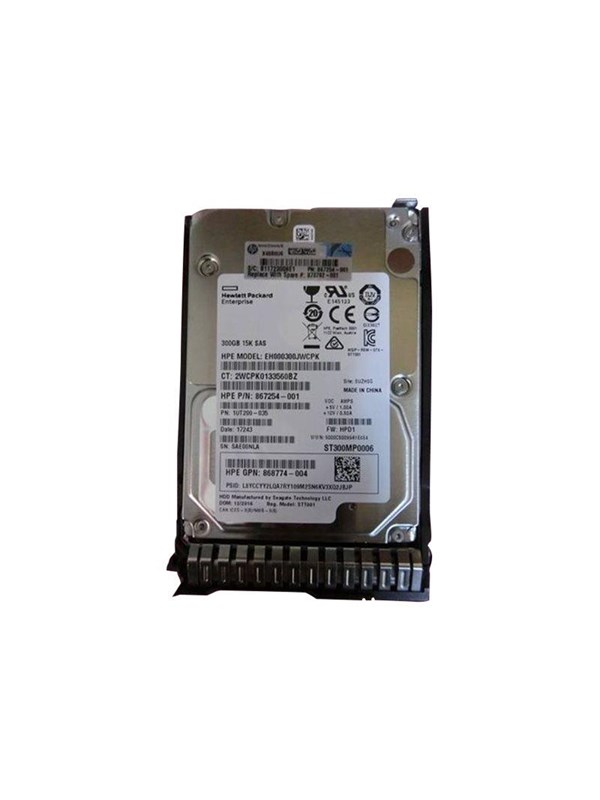 HP E Enterprise - 300GB - Harddisk - 870792-001 - SAS3 - 2.5"