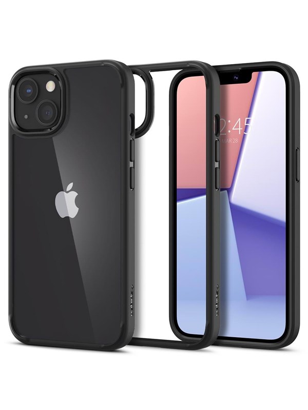 Spigen Ultra Hybrid - matte black - iPhone 13