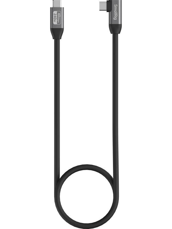 SmallRig 5732 USB-C Data Cable (Straight to Angled