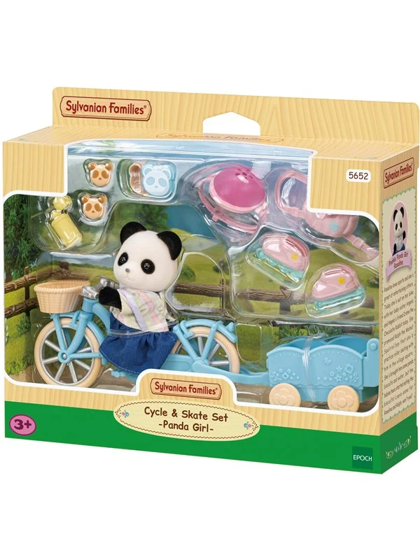 Sylvanian Families Sykkel- og rulleskøyte-lekesett med figur