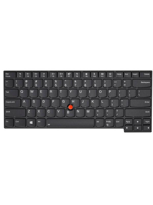 Lenovo - notebook replacement keyboard - English - US - Bærbart tastatur - til utskifting - Engelsk (USA) - Svart