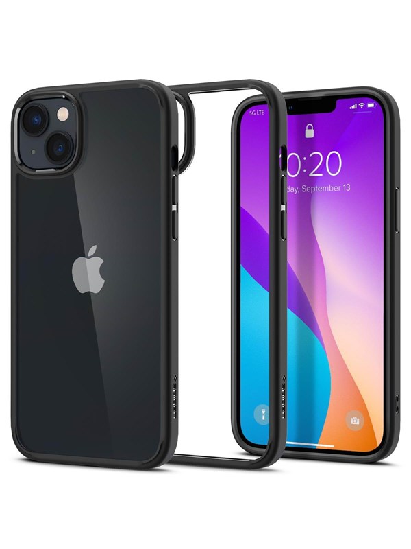 Spigen Ultra Hybrid - matte black - iPhone 14