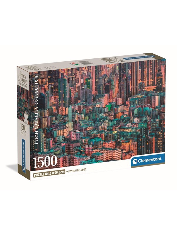 Clementoni Jigsaw Puzzle The Hive Hong Kong 1500pcs. Gulv