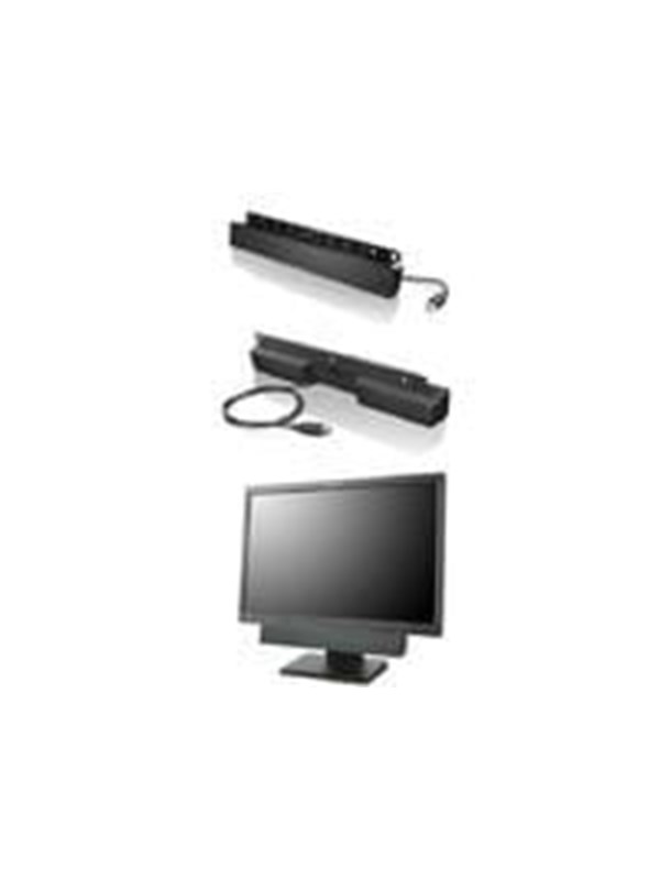 Lenovo USB Soundbar - 1.0 kanal - Svart