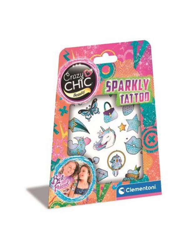 Clementoni Crazy Chic Sparkly Tattoo