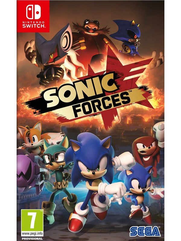 Sonic Forces (Code in a Box) - Nintendo Switch - Action