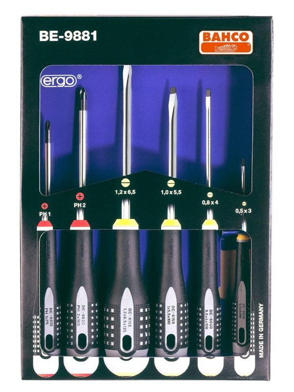 BAHCO Screw.dr ergo set ph/slot
