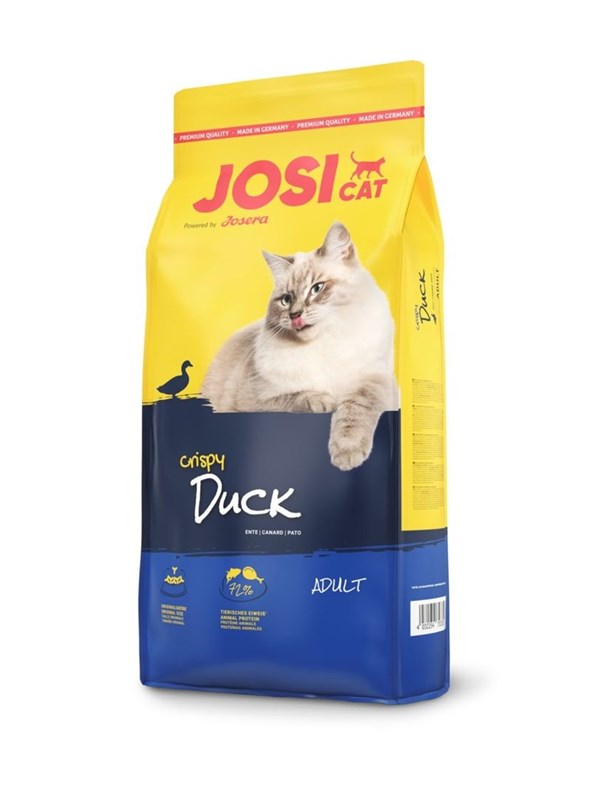 JOSERA JosiCat Crispy Duck 18kg cats dry food Adult