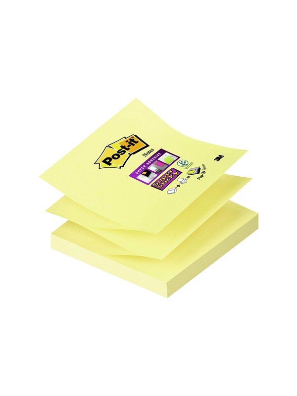 3M Post-it Super Sticky Z-Notes R330-12SS-CY