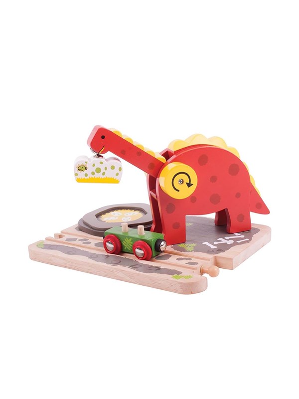 Bigjigs Wooden Dino Crane