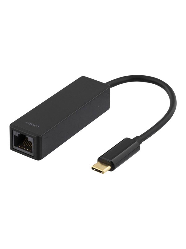 Deltaco USBC-GIGA - Network adapter - USB 3.1 - Gigabit Ethernet