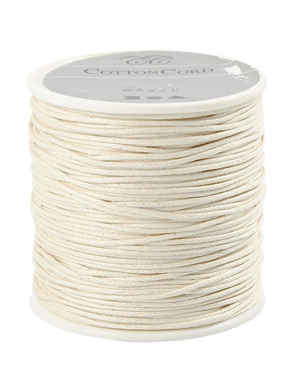 Creativ Company Cotton cord Off-white Thickness 1 mm 40m