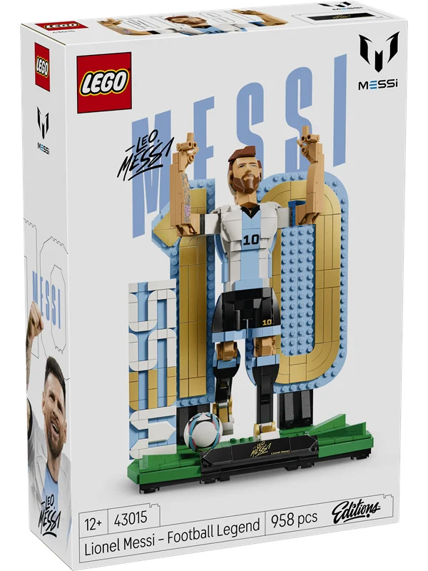 LEGO Editions 43015 Fotball-legenden Lionel Messi