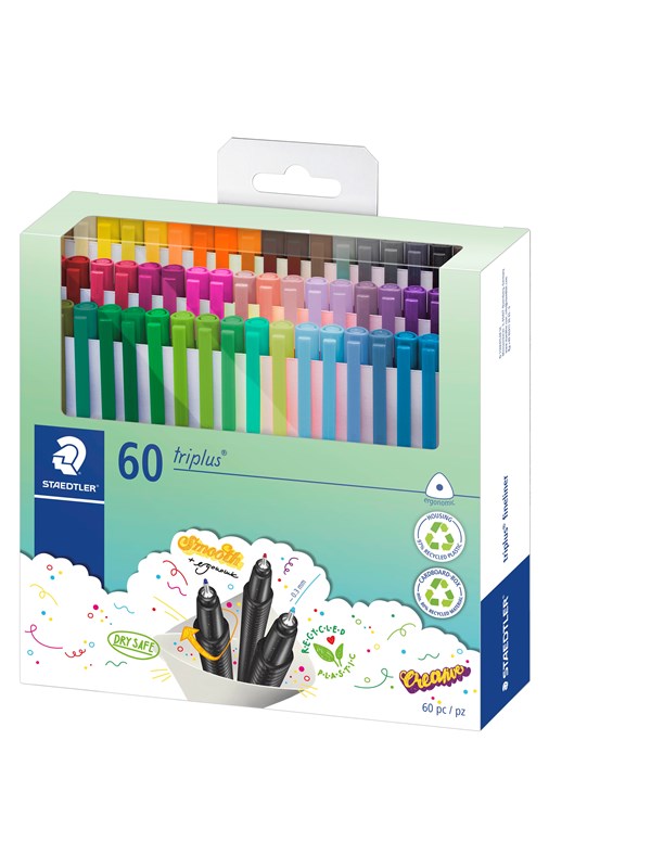 Staedtler Fineliner triplus 60 stk.