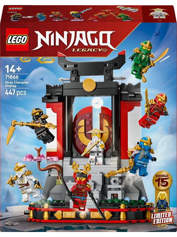 LEGO Ninjago 71866 15-årsjubileumssett med ninja-figurer