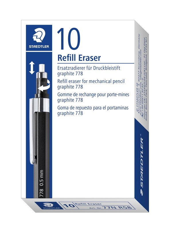 Staedtler Spare eraser for 778 10 x 10 pcs.