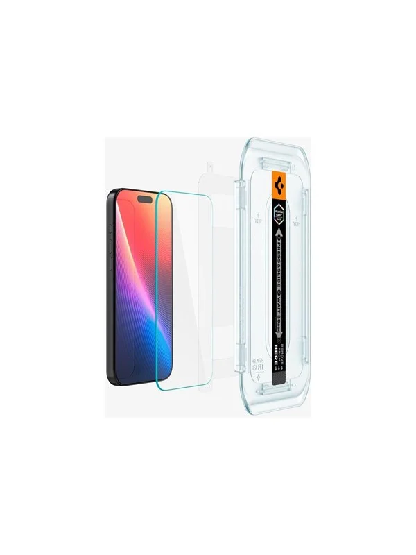 Spigen Glass tR EZ Fit 2 Pack - transparency - iPhone Air