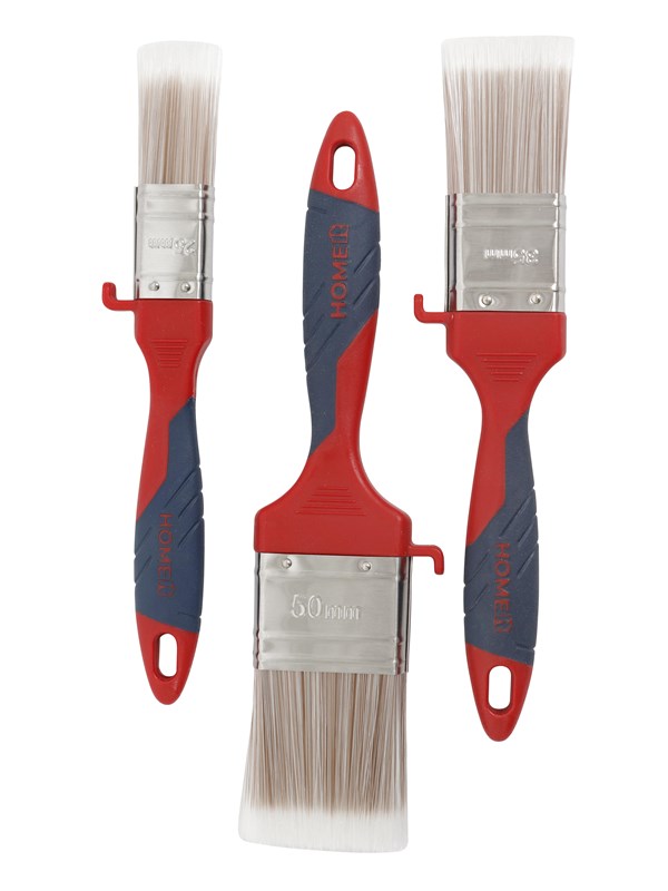 Work>it Brushes in Set of 3 Flat 25/35/50 mm