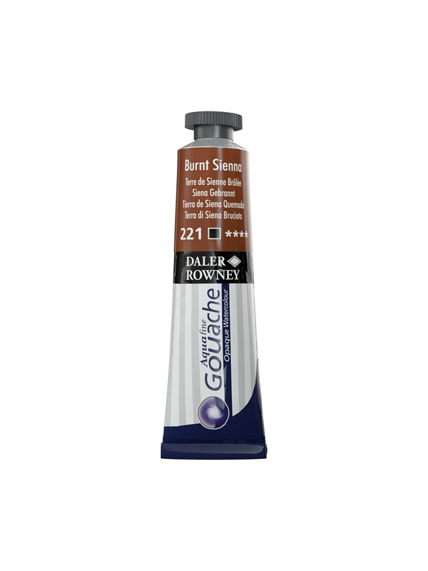 Daler-Rowney Aquafine Gouache 15ml Burnt Sienna