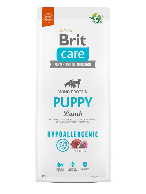 Brit Care Hypoallergenic Puppy Lamb - dry dog food - 12 kg