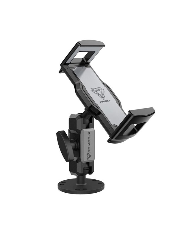 Armor-X 2.5in Round Plate AMPS Universal Mount | Design for Tablet