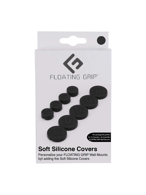 Floating Grip Wall Mount Covers (Black)