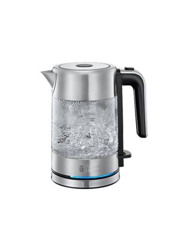 Russell Hobbs Vannkoker Compact Home 24190-70 - Glass/glossy stainless steel/black - 2200 W