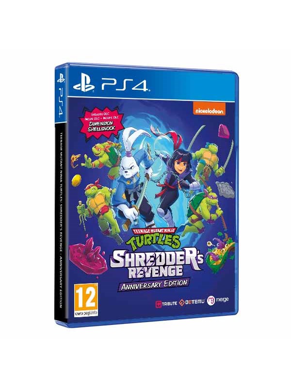 Teenage Mutant Ninja Turtles: Shredders Revenge (Anniversary Edition) - Sony PlayStation 4 - Beat 'em Up