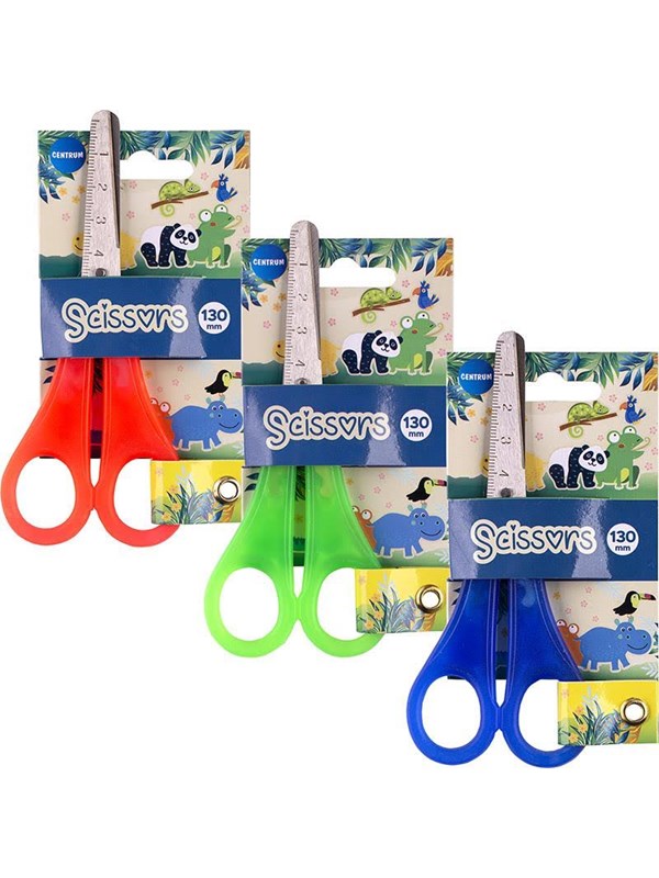 CENTRUM Scissors 13cm. On blister card.