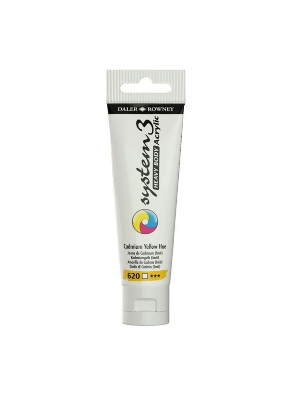 Daler-Rowney System3 Heavy Body 59 ml Cadmium Yellow Hue