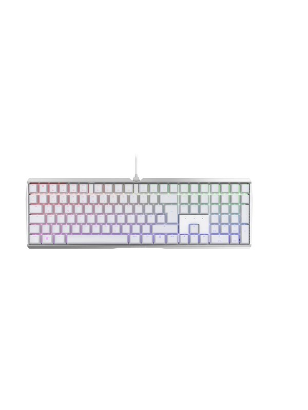 Cherry MX-Board 3.0 S - MX Brown - Gamingtastatur - Nordisk - Hvit