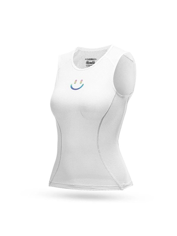 Rockbros YDBX001 Women's Quick-Dry Sleeveless Cycling Jersey XL / XXL - White