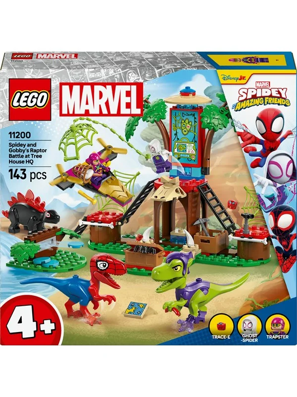 LEGO Super Heroes Marvel 11200 Spidey og Gobbys raptorkamp ved hovedkvarteret i treet