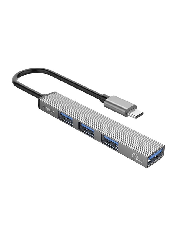 ORICO AH-13 USB-C Hub Docking Station 1x USB-A 3.0 + 3x USB-A 2.0 - Gray