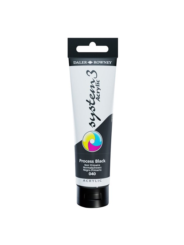 Daler-Rowney System3 150 ml Process Black
