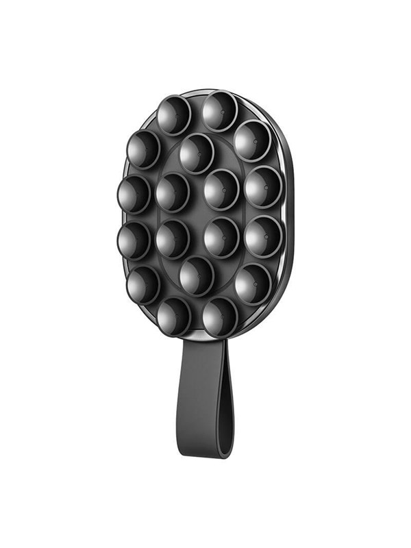 Joyroom magnetic phone holder with suction cups JR-ZS393-S (black)
