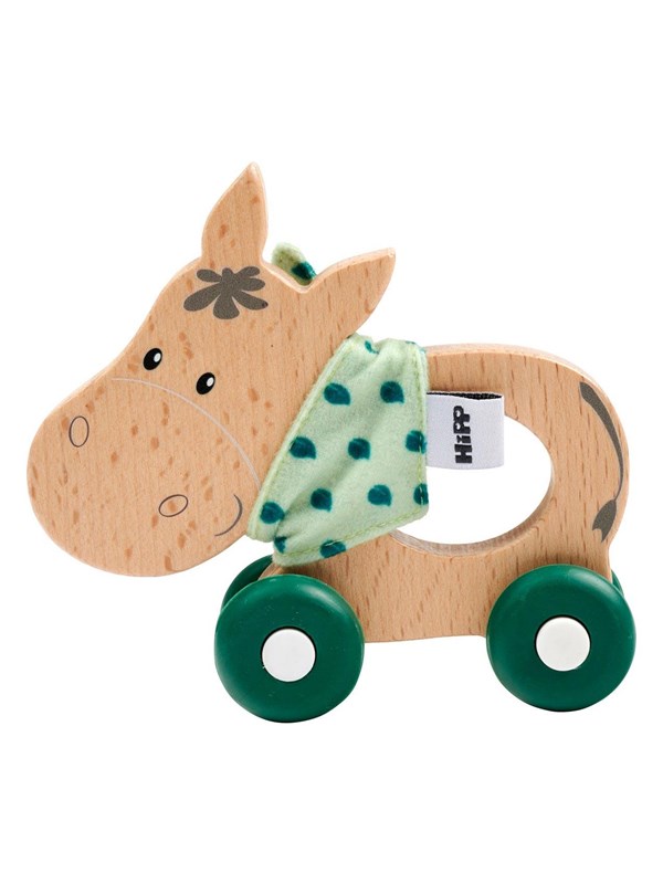 Eichhorn Baby HIPP Wooden Push Figure Donkey