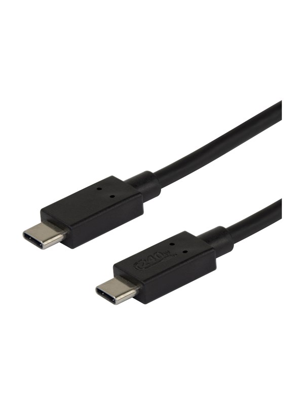 Deltaco - USB-C cable - 24 pin USB-C to 24 pin USB-C