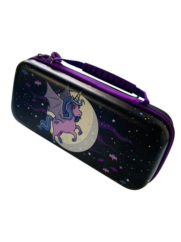 iMP TECH Switch Protective Carry & Storage Case - Moonlight Unicorn - Miscellaneous Bag - Nintendo Switch