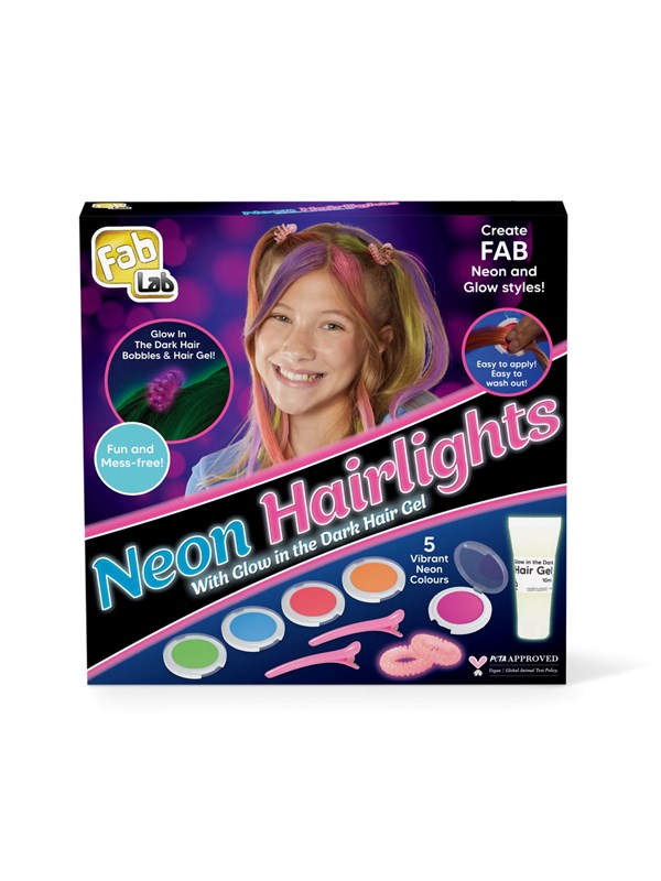 Fab Lab Hair lights Glow in the Dark