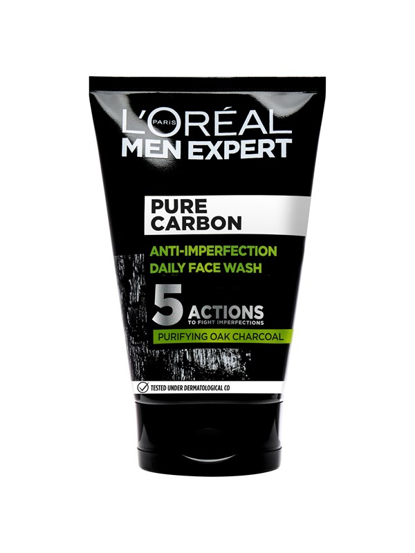 L'Oréal Paris Paris Men Expert Pure Carbon Anti-Imperfection Daily Face Wash 100ml