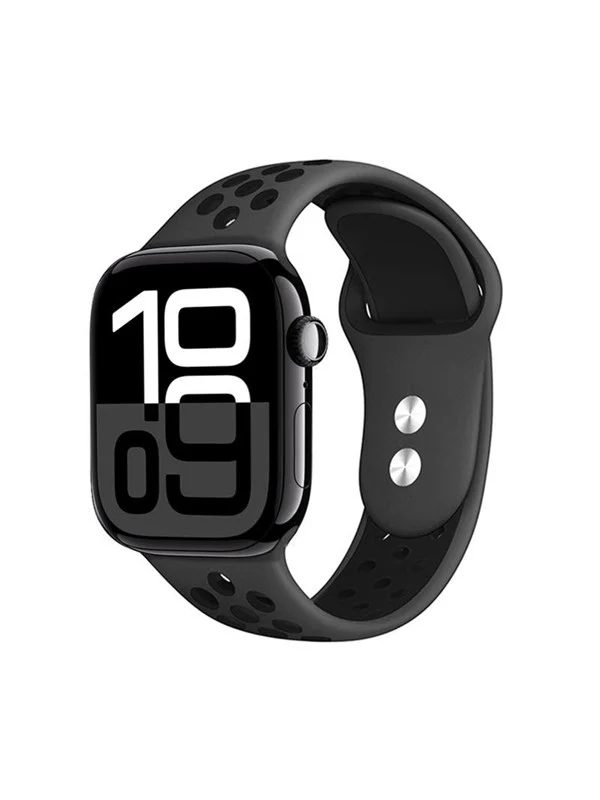 CRONG Duo Sport - Apple Watch Band 38/40/41/42 mm - Gray/Black