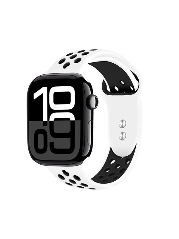 CRONG Duo Sport - Apple Watch Band 38/40/41/42 mm - white/black